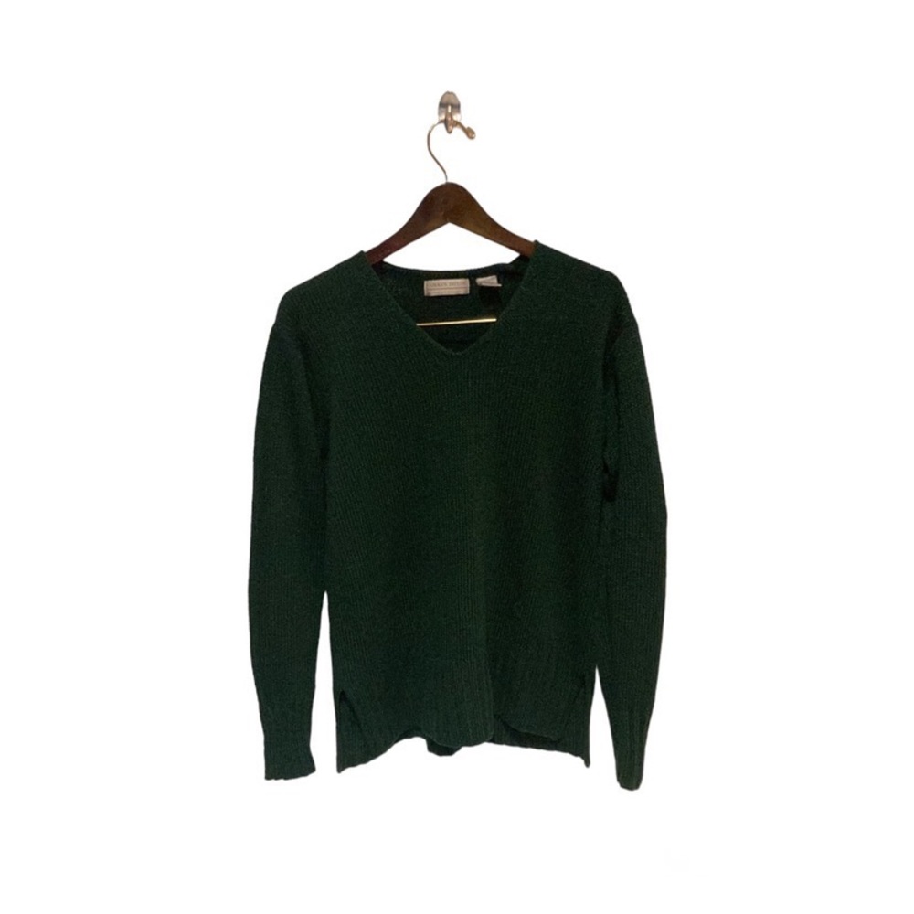 Carolyn Taylor Green Longsleeve Knitted Shirt